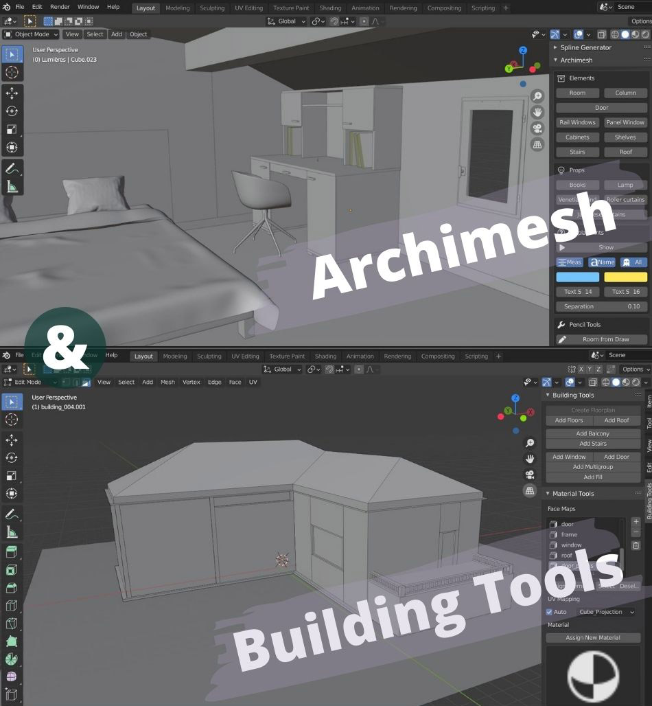 Blender et l'architecture Comment bien débuter ? Blendamator