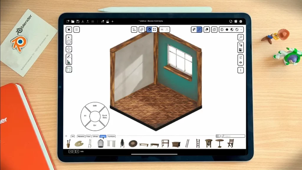 blender ipad