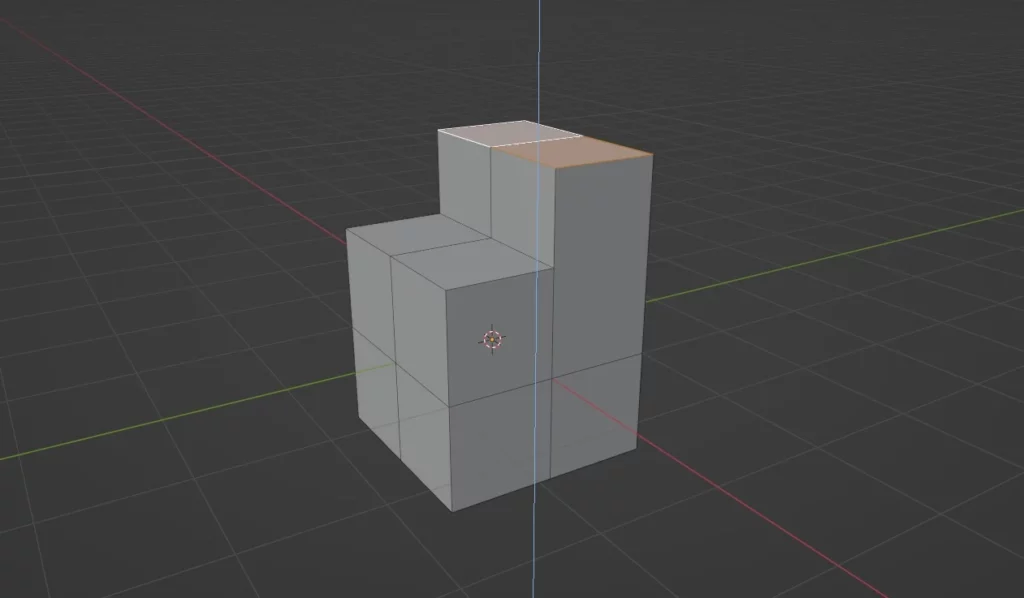 extrusion manifold dans Blender