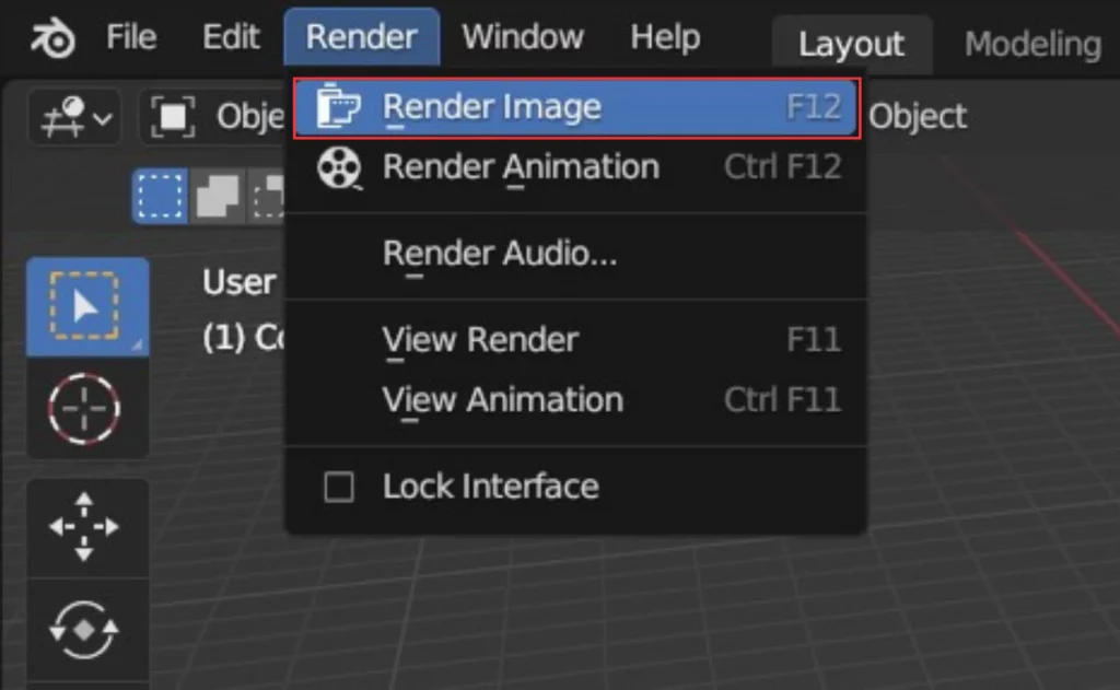 render image blender