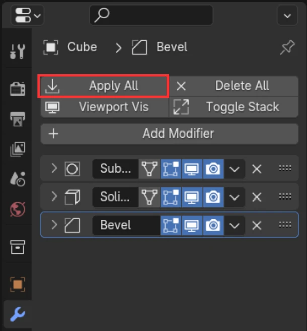 option "Modifier Tools" dans Blender