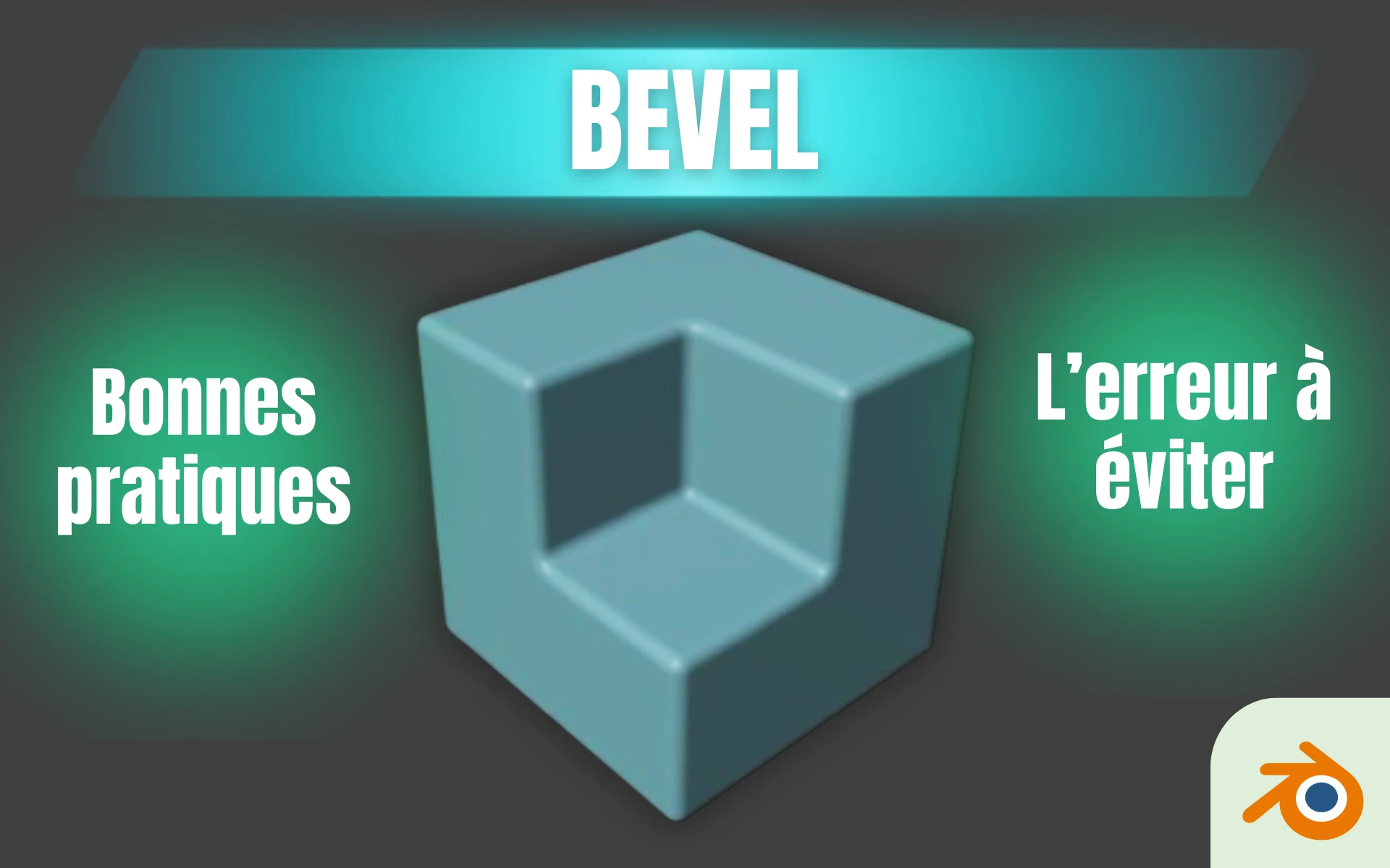 Comment utiliser le Bevel dans Blender ? | Blendamator