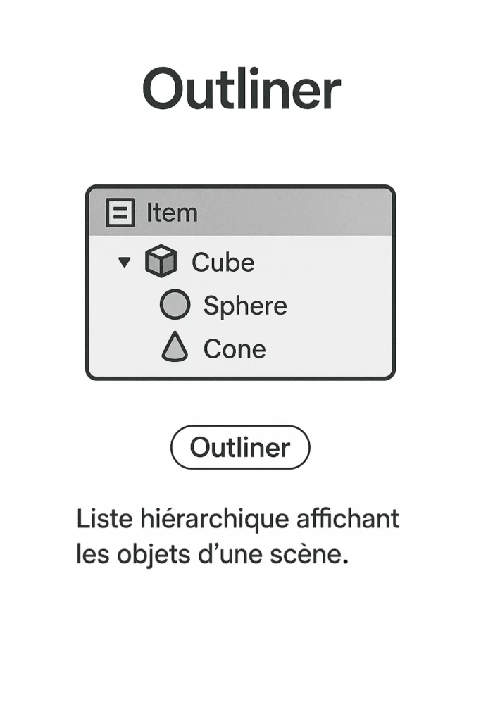 outliner blender