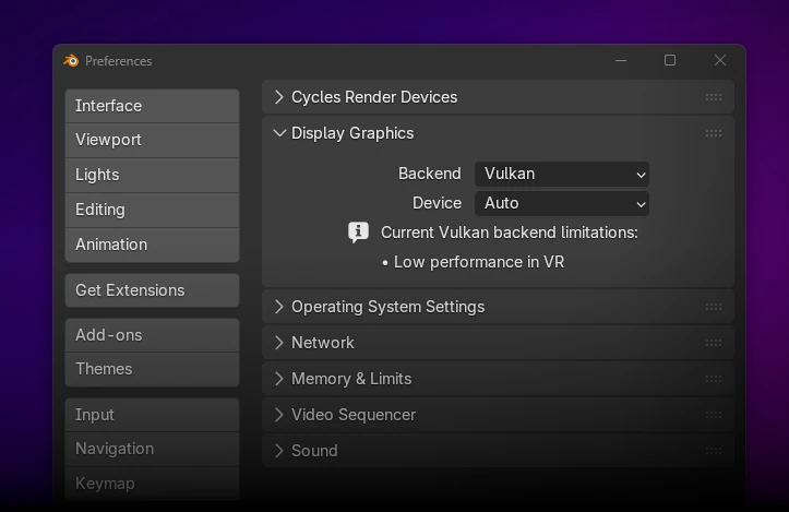 blender vulkan
